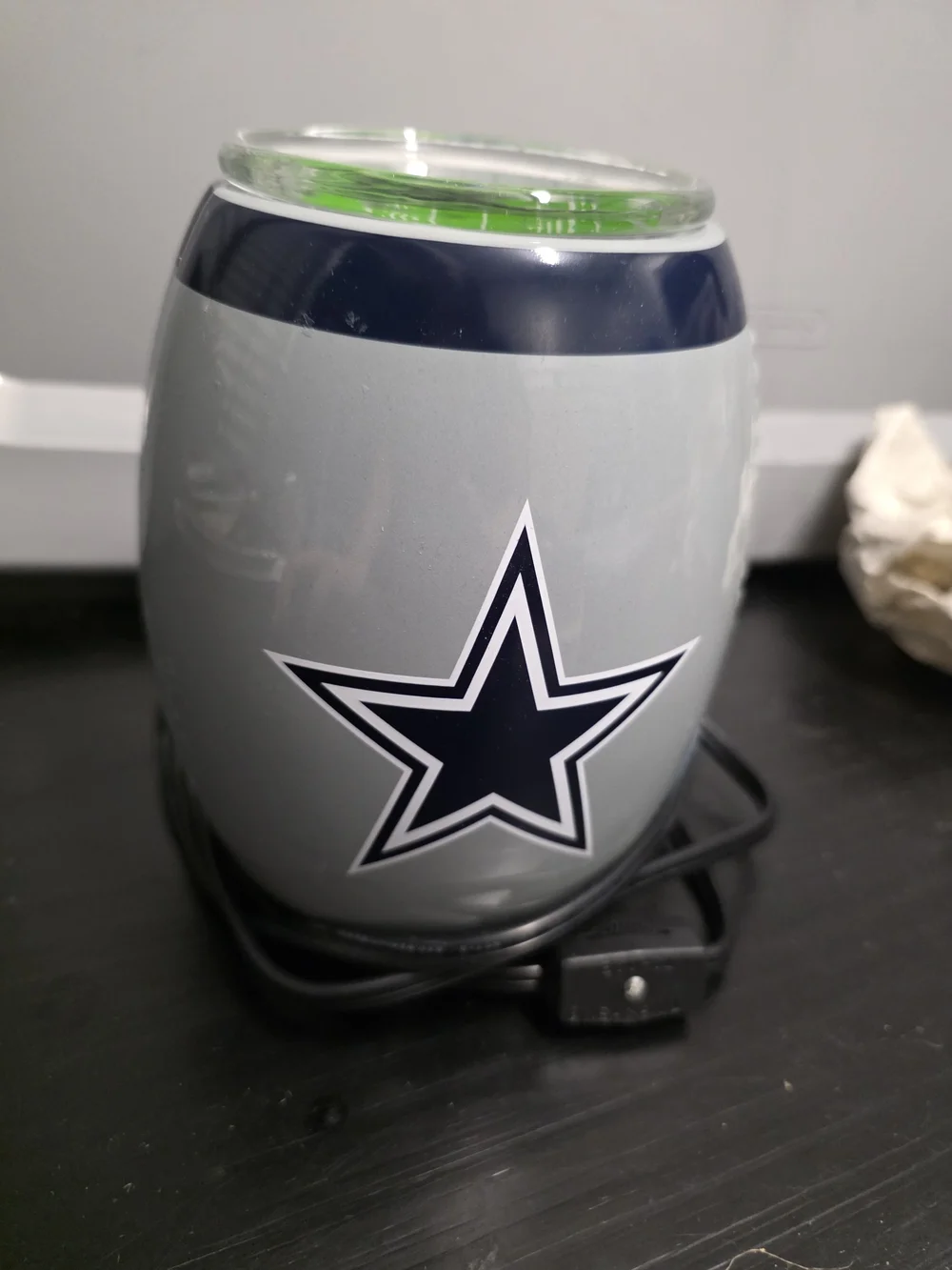 Scentsy NFL Licensed NFL Gray Electric Wax Warmer